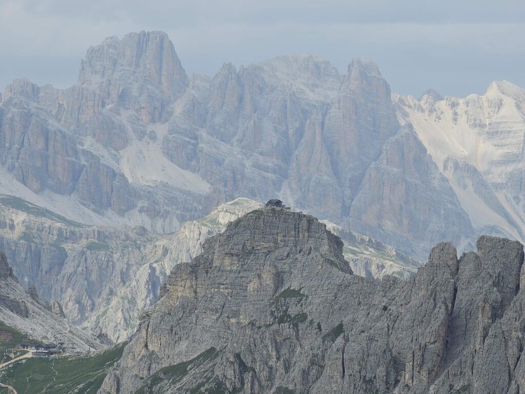 Pogled na Nuvolau Rifugio