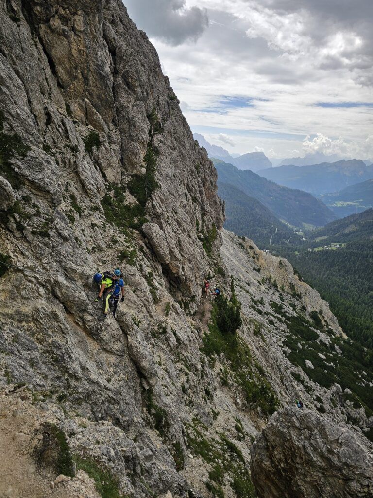 Sass de Stria Ferrata Fusetti