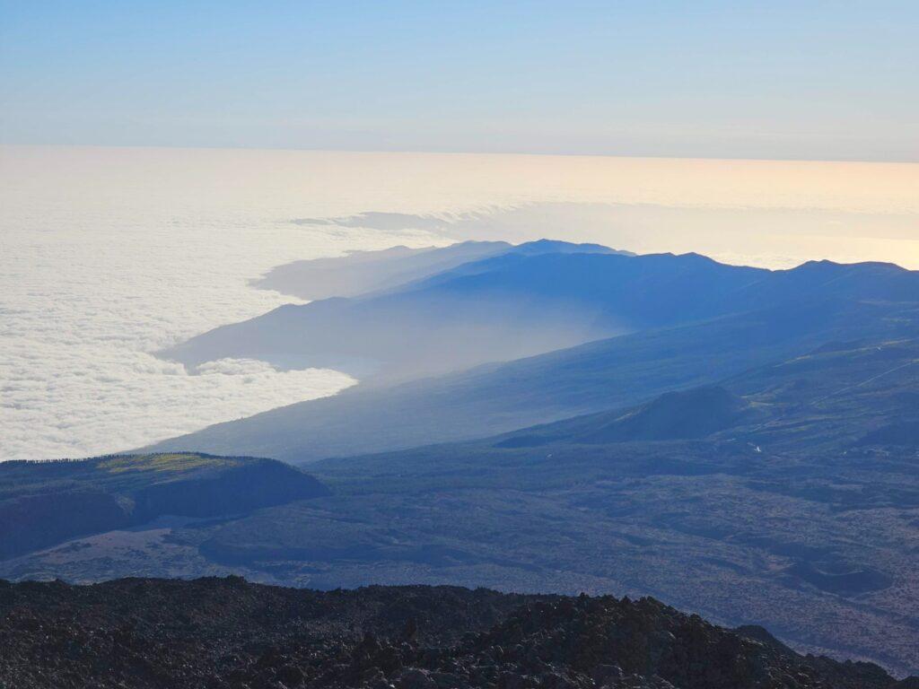 Teide iznad oblaka