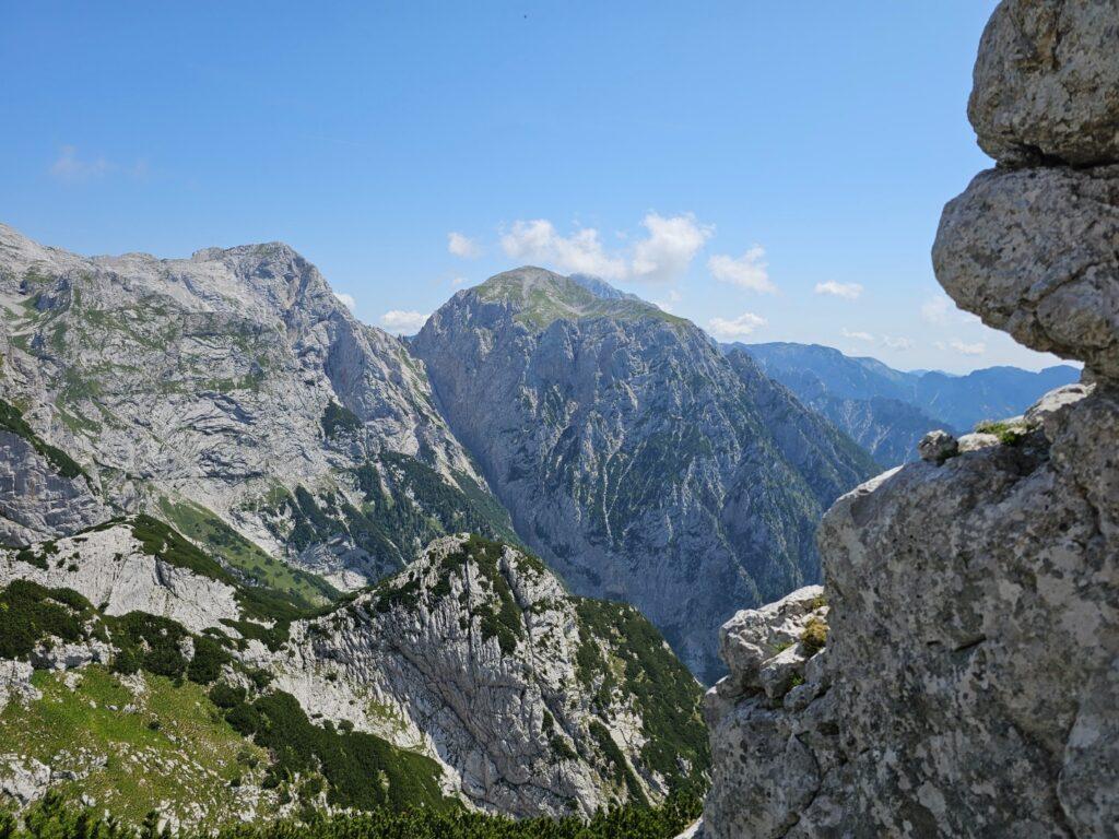 Pogled sa staze po povratku sa Skute