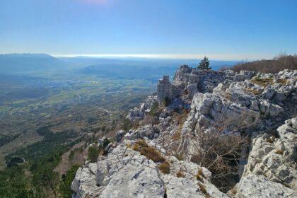 Pohled s grebena Male gore 2