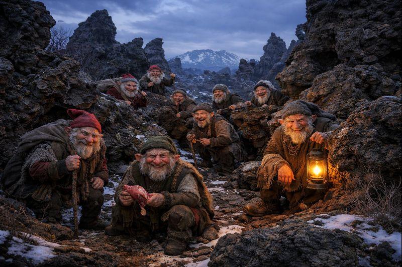 Yule Lads ilustration