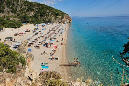 Gjipe plaža i prekrasna boja mora