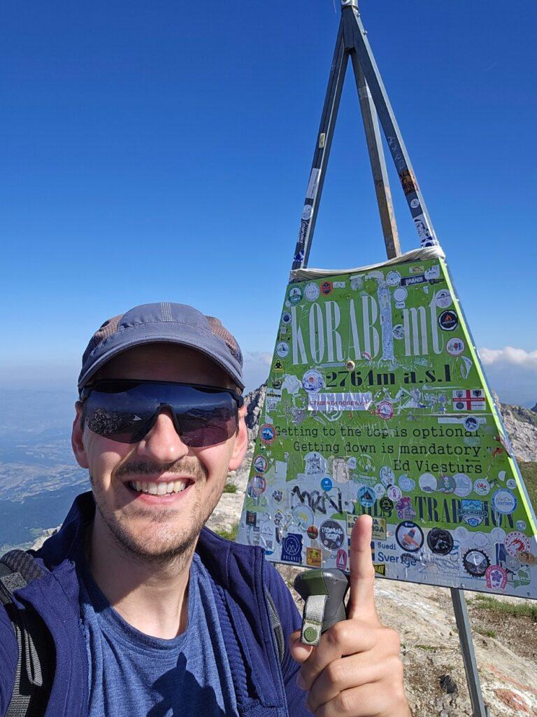 Vrh Korab (2.764m)