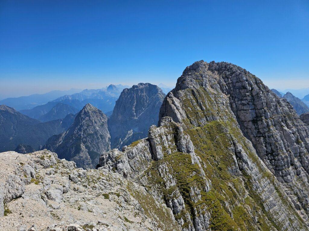Pogled nakon izlaska na greben