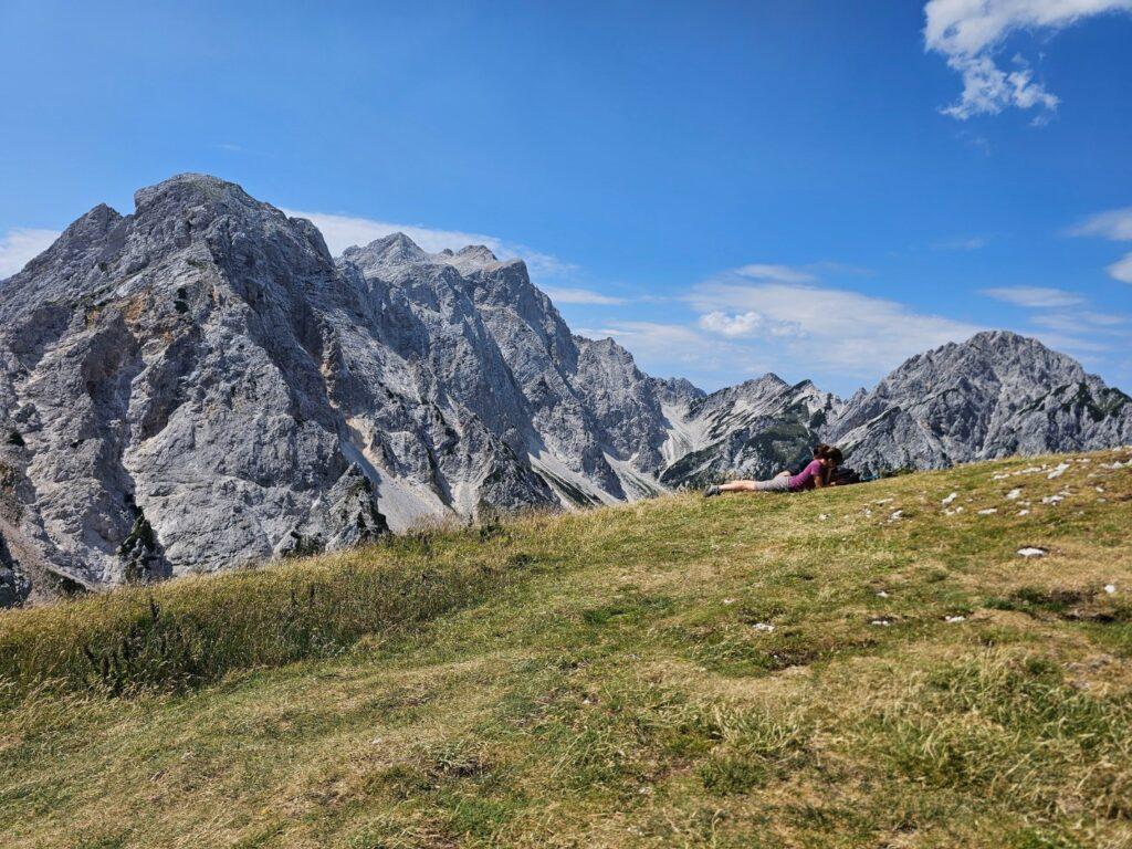 Uživanje na Kamniškom sedlu