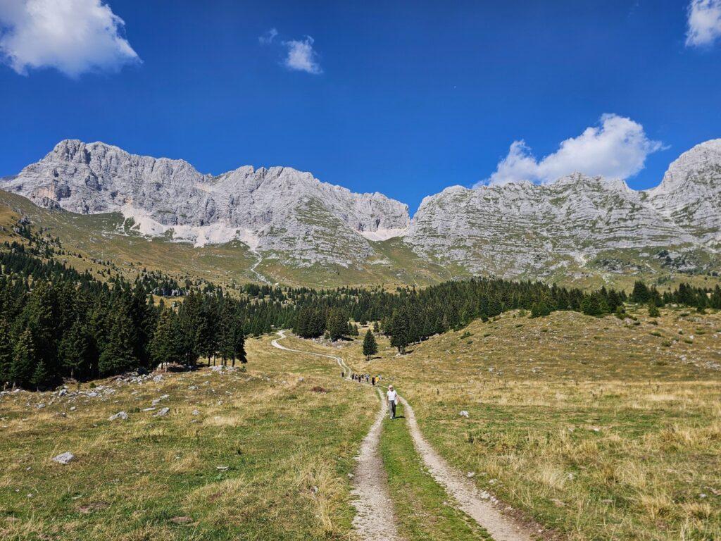 Završni pogled na masiv od Montaža do Terrarosse